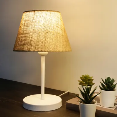 Image de Opviq, AYD- AYDAXL, crème, blanc, lampes de bureau, 22 x 14 cm, 100 % métal