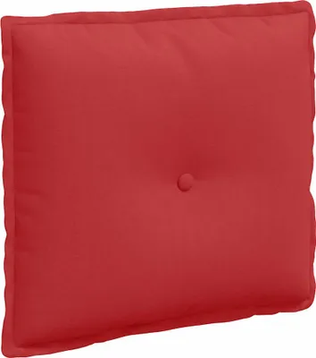 Productafbeelding van vidaXL Rugkussen, rood, 50 x 19 x 45 cm, stof