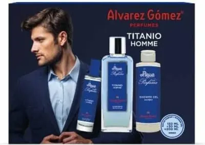 Produktbild von Alvarez Gómez Alv Gomez Agua De Perfume Homme Edp 150ml Titanio Sets