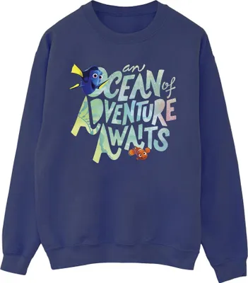 Produktbild von Disney - "Finding Dory Adventure" Sweatshirt für Damen BI5834 (XXL) (Marineblau)
