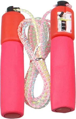 Produktbild von Merco JR 33 Springseil mit Zähler, verstellbare Länge, pink