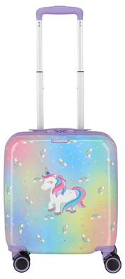 Image de travelite Minimover Kidstrolley 4W Unicorn multicolore 44cm
