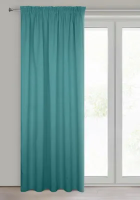 Immagine prodotto di Design 91 Tenda nastrata 135x270 Parisa turchese oscurante monocromo