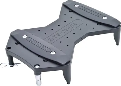 Produktbild von Pletscher ZG-49-500 (Clip) 51866.00 3-Punkt-Kunststoff-Adapter für Pletscher-System-Gepäckträger, schwarz