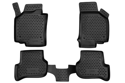 Immagine prodotto di ELEMENT Tappetini auto 3D in gomma su misura per Seat Leon, 2005-2013 | 4 pz