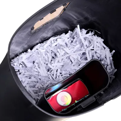 Immagine prodotto di Activejet ASH-1201D paper and documents shredder, black, silver
