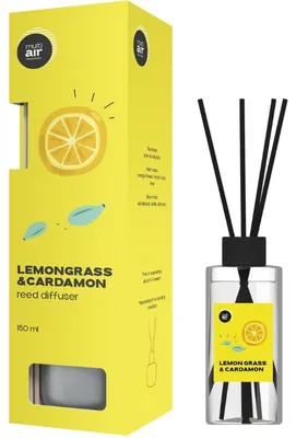 Produktbild von MULTIAIR STICKS 150ML Duftstäbchen-Diffusor Lemongrass & Kardamom