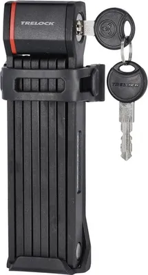 Produktbild von Trelock Faltschloss TWO.GO FS 280/100, mit Halter ZF280X-Move, schwarz