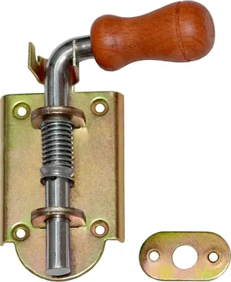 Produktbild von Federriegel Bolzenriegel Türriegel Torriegel 100 / 8 mm