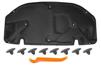 Produktbild von HERSTMOTO Motorhaubendämmung Schalldämmung der Motorhaube Motorhauben-Dämmmatte MIT CLIPS FÜR TOYOTA AVENSIS II T25 2003-2009 5334105030 / 5334105031