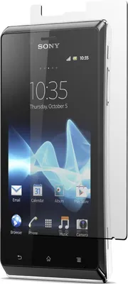 Produktbild von 2er-Pack PhoneNatic Displayschutzfolien matt  kompatibel mit Sony Xperia J