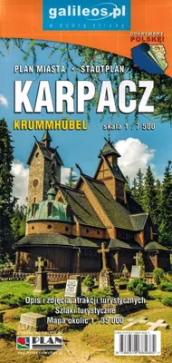 Produktbild von Karpacz 1:7 500. Karte / Stadtplan. Galileos