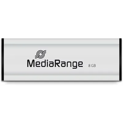 Produktbild von MediaRange MR914, 8 GB, USB Typ-A, 3.2 Gen 1 (3.1 Gen 1), 175 MB/s, Dia, Schwarz, Silber