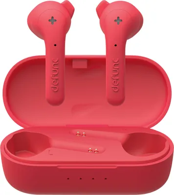 Produktbild von Defunc True MUSIC | True Wireless InEar- Ohrhörer integriertes Mikrofon (Rot)