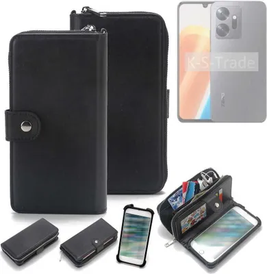 Produktbild von K-S-Trade 2in1 Handyhülle Schutzhülle kompatibel mit Infinix Zero 20  & Portemonnee Cover Handy Hülle Case Etui Geldbörse Wallet Bookstyle Hülle