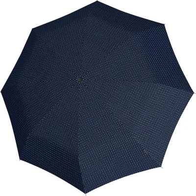Produktbild von Knirps Taschenregenschirm Regenschirm A.050 Medium Manual Joy Navy dunkelblau