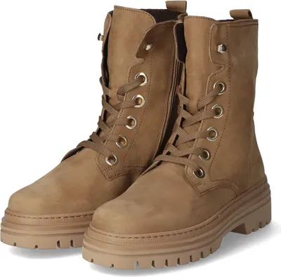 Produktbild von Gabor Damen Stiefeletten/ Schnürstiefeletten Braun Rauleder Größe: 4