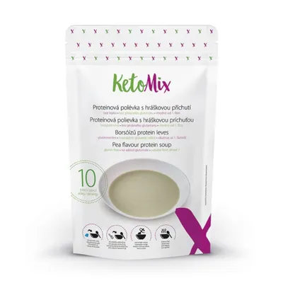 Obrázok produktu pre KetoMix Proteínová polievka s hráškovou príchuťou | 10 porcií, 250 g