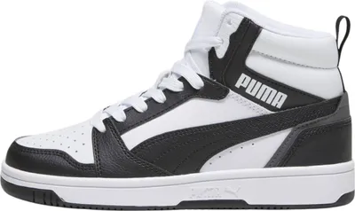 Image de Puma Puma Rebound V6 Mid Jr  Sneakers Hoog - zwart - Maat 37