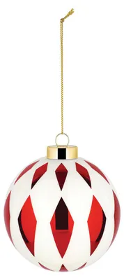 Produktbild von Alessi - Delight Weihnachtsbaumkugel Diamantornament, Ø 9 cm