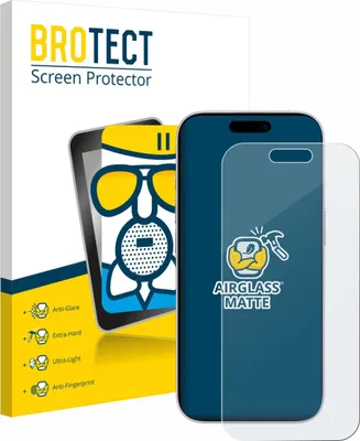 Produktbild von BROTECT Entspiegelungs Schutzglas für Apple iPhone 17 Schutzfolie Panzer Folie Glas Display Schutz matt