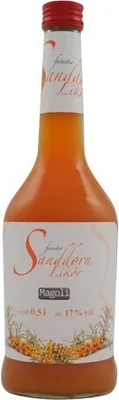 Produktbild von Sanddorn Likör (0,5 l / 17 % vol.)