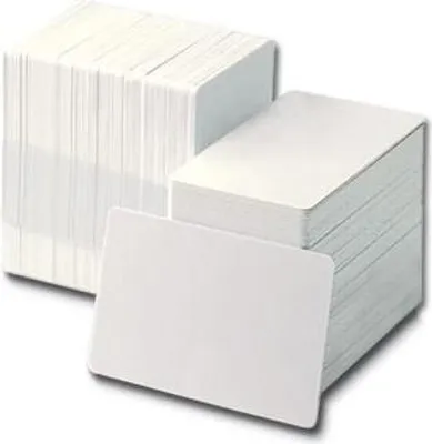 Immagine prodotto di Carte bianche Evolis Classic - Cloruro di polivinile (PVC) - 30 mil - bianco - 86 x 54 mm 500 carte (C4501)