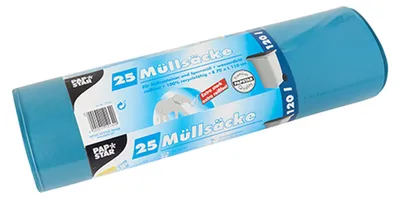 Zdjęcie produktu dla Papstar Müllsäcke blau 120l 60my