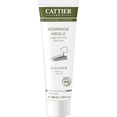 Image de Gommage à l'argile et à l'aloe vera Cattier Paris, 100 ml