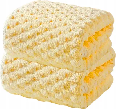 Produktbild von 2er Set Mikrofaser Badetücher 90x175 cm – schnell trocknend & saugfähig, ideal für Strand, Pool, Fitness & Reisen