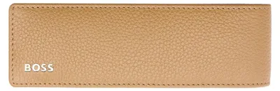 Image de BOSS Etui à stylos double Classic Grained Camel