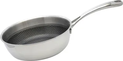 Image de Poêle sauteuse 20 cm en inox 18/10 Elo Relief Evolution
