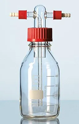 Borosilikatglas Kolbenwaschmaschine 500 ml GL45