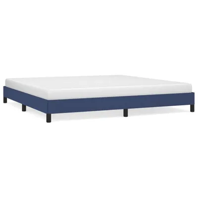 Immagine prodotto di vidaXL Struttura letto senza materasso blu 200x200 cm in tessuto