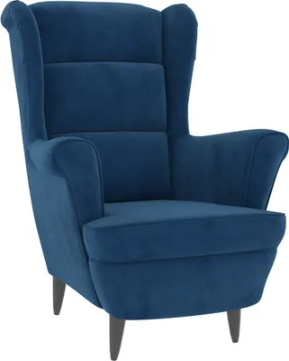 Produktbild von vidaXL Sessel Blau Samt