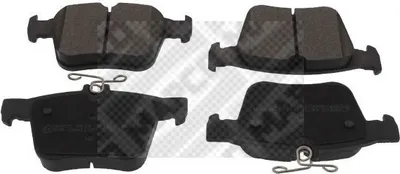 Produktbild von MAPCO 6675 Bremsbeläge Satz Hinten für VW Golf VII Schrägheck (5G1, BQ1, BE1, BE2) Passat Variant (3G5, CB5) Golf VII Variant (BA5, BV5) Touran (5T1)