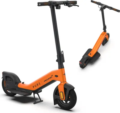 Obrázok produktu pre Pure Electric Advance + MCLaren, Klasický skúter, Čierna, Oranžová, 2 koleso/kolesá, 65 km