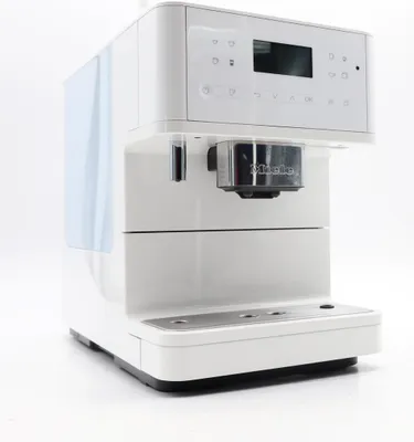 Produktbild von Miele CM 6160 MilkPerfection, Espressomaschine, 1,8 l, Kaffeebohnen, Gemahlener Kaffee, Eingebautes Mahlwerk, 1500 W, Silber, Weiß