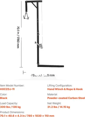 Image de Élévateur pour jouets, capacité de charge 136 kg, hauteur réglable, 300 lb