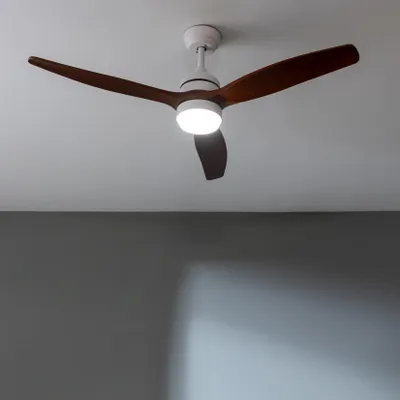 Obrázok produktu pre Cecotec EnergySilence Aero 5230, Domáci lopatkový ventilátor, Drevo, Biela, Strop, 132 cm, 8 h, AC