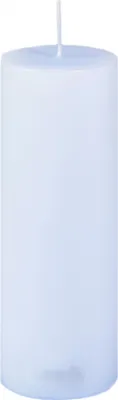 Produktbild von Stumpenkerze Hellblau, Ø 50 x 150 mm - Brenndauer ca. 42 Stunden