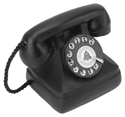 Obrázok produktu pre Veľký Retro dekoratívny telefónny model živice Vintage rotačný telefón dekorácia socha dekorácie pre kaviareň bar okno Imitácia typ 13