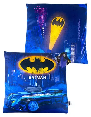 Produktbild von Dekokissen Batman -  DC Comics Kuschelkissen Rechteckig 40 x 40 cm