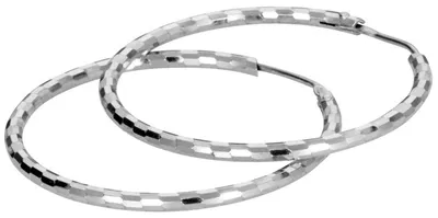 Produktbild von Miamar Damen SCR32 Creolen Silber Ohrschmuck