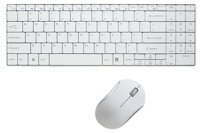 Produktbild von LogiLink 2.4GHz Funk-Slim-Tastatur/Maus Set