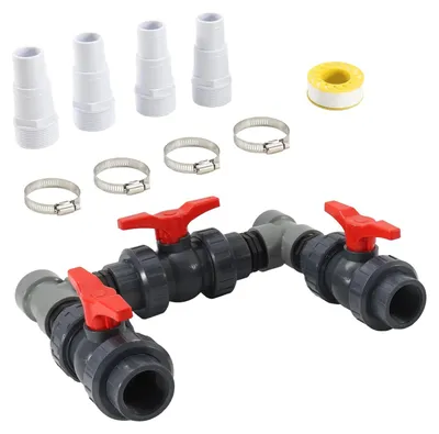 Imagen del producto de Kit de conexión para bypass de piscina, 32/38 mm