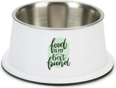 Zdjęcie produktu dla Miska dla psów Beeztees Best Friend, kolor biały, pojemność: 800 ml