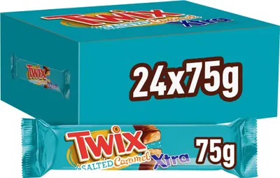 Produktbild von Twix Keks mit Schokolade 24 x 75 Gramm