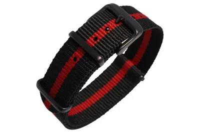 Produktbild von Uhrenarmband - Moderno Milano - Nylon-NATO-Band, 18 mm