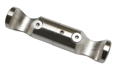 Zdjęcie produktu dla Adapter uchwytu sufitowego Gardinia do Ø 20 mm o wyglądzie stali nierdzewnej 6 cm